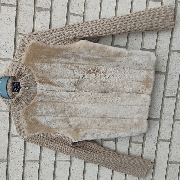 Tan Furry Jacket - Picture 2 of 9